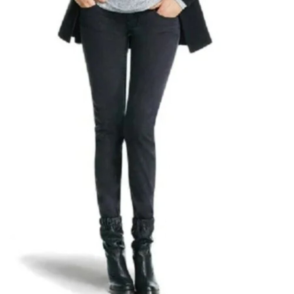 CAbi 3044 Pitch Skinny Black Grey Jeans
